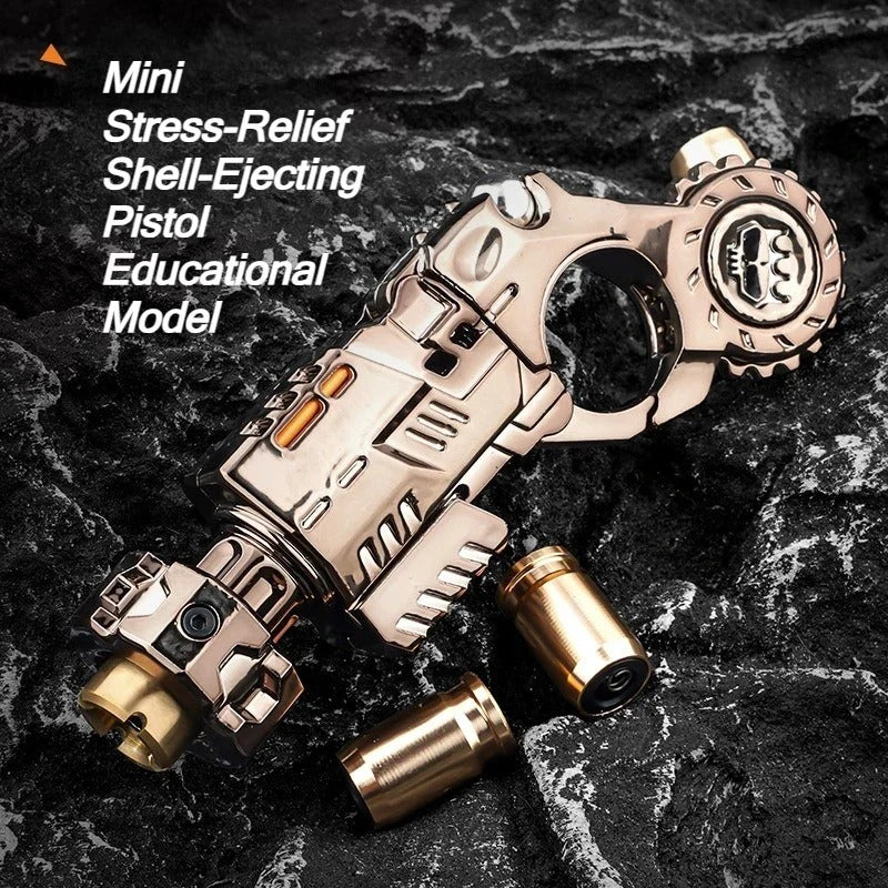 Shell-Ejecting Metal Alloy Toy Gun Realistic Fun Shooting