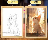 Cute Cat Kawaii Pets Light Painting