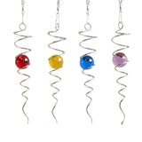 Stainless Steel Glass Ball With Hanging Swivel Hook