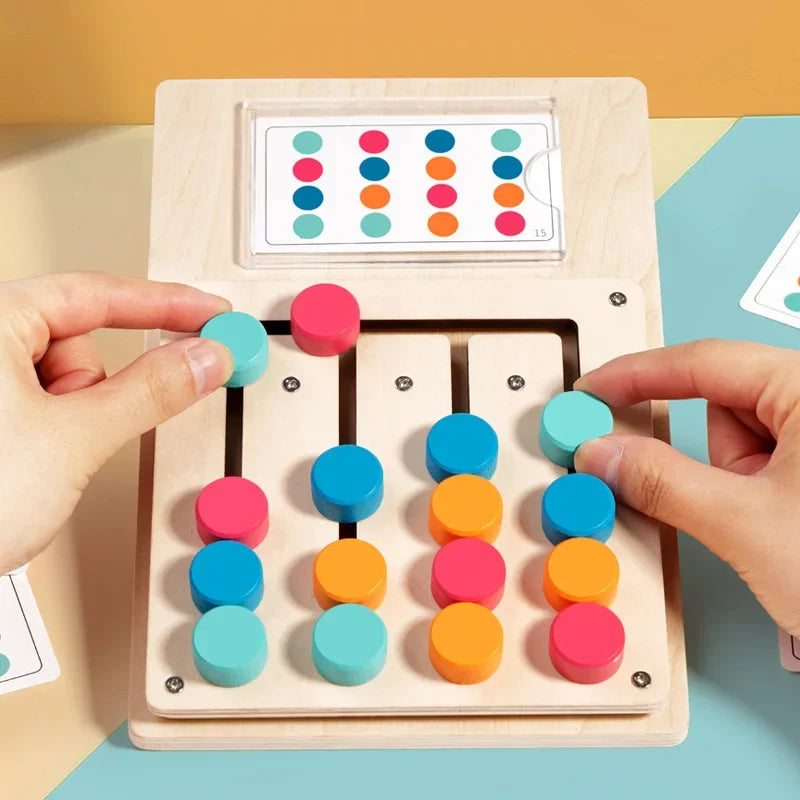 Montessori Wooden Color Shape Matching Toy