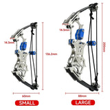 Mini 304 Stainless Steel Compound Bow