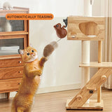 Electronic Squirrel Automatic Teasing Toy for Cat