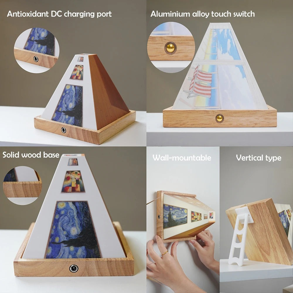 3D Naked Eye Vision Night Light