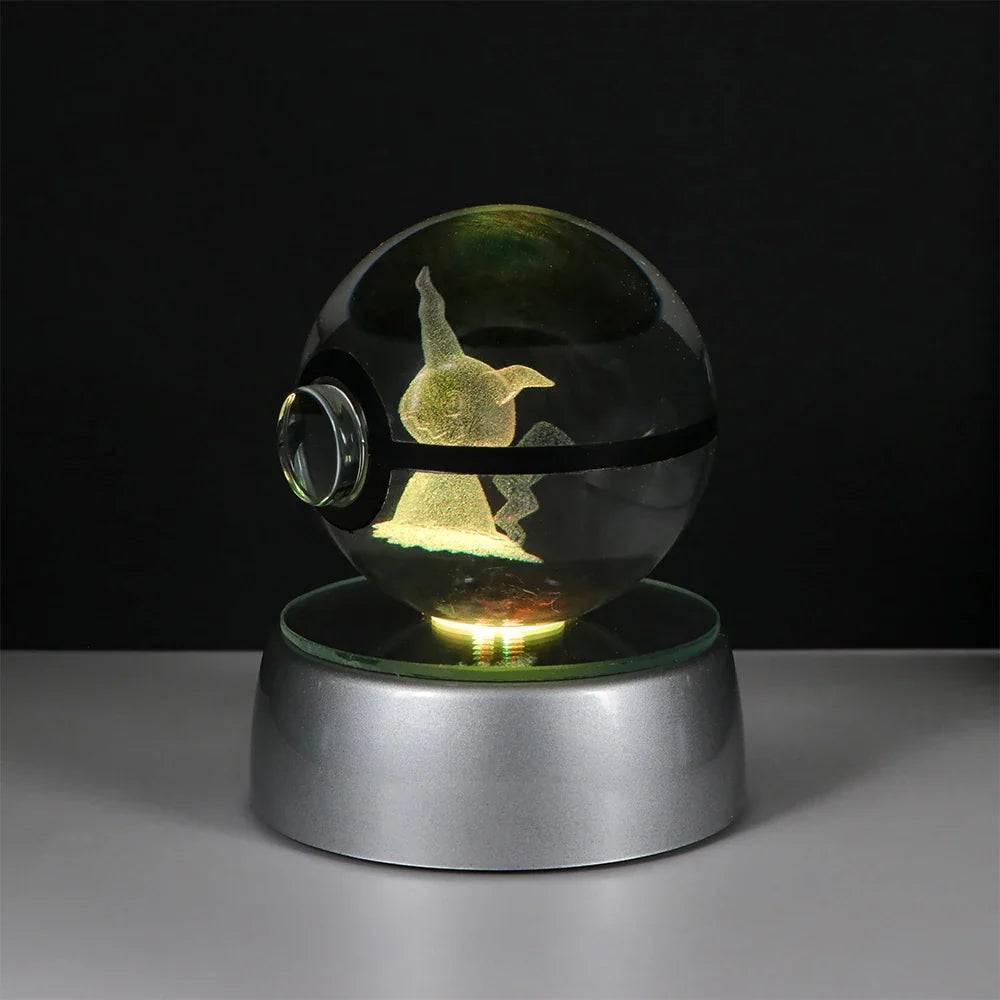 Pokemon 3D Crystal Ball with Base