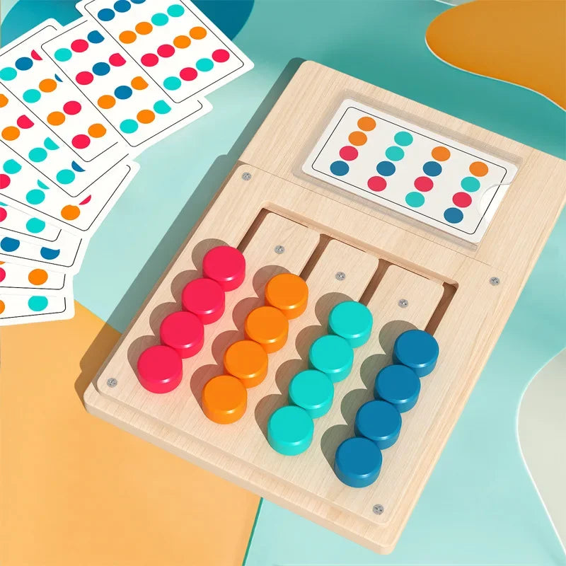 Montessori Wooden Color Shape Matching Toy