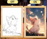 Cute Cat Kawaii Pets Light Painting