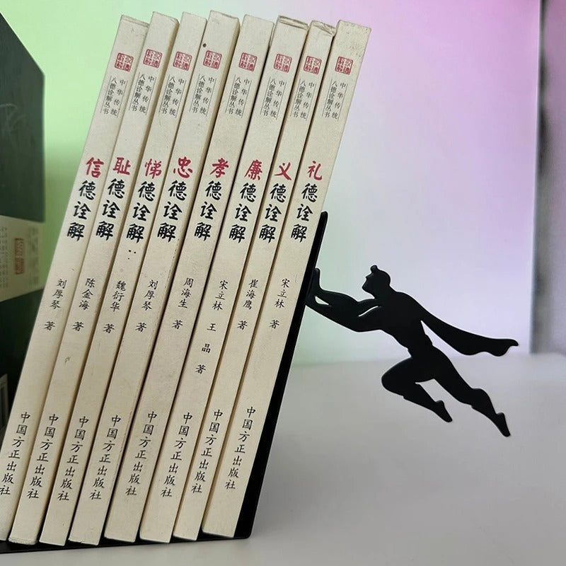 Creative Super Hero Metal Bookends