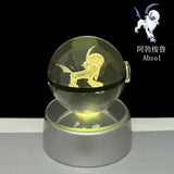 Pokemon 3D Crystal Ball with Base