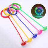 One Foot Flashing Skip Ball Jump Ropes Kids Glowing Bouncing Balls