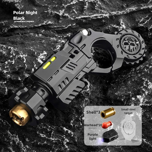 Shell-Ejecting Metal Alloy Toy Gun Realistic Fun Shooting