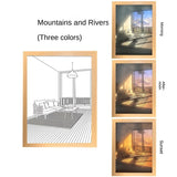 Three Color Dimming Luminous Mural Living Room Bedroom