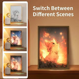 Cute Cat Kawaii Pets Light Painting