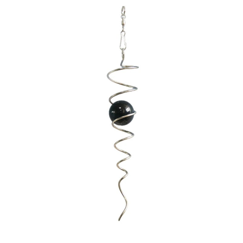 Stainless Steel Glass Ball With Hanging Swivel Hook