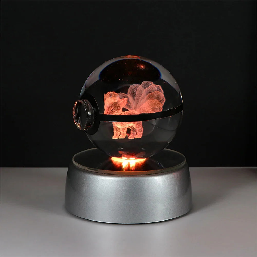 Pokemon 3D Crystal Ball with Base