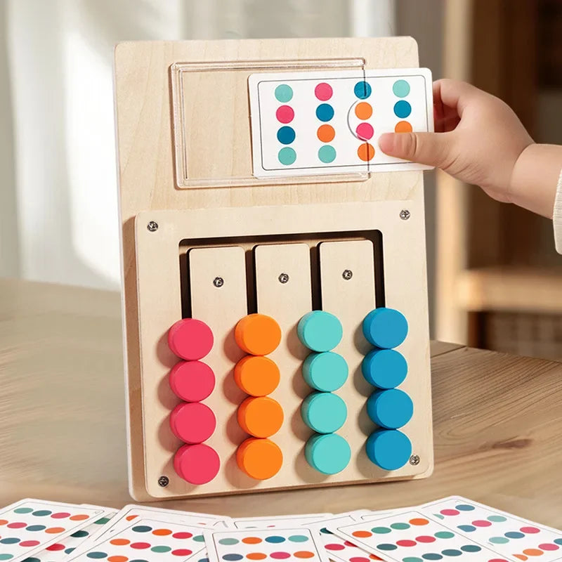 Montessori Wooden Color Shape Matching Toy