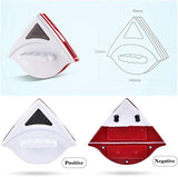 Double-Sided Magnetic Glass Window Cleaner