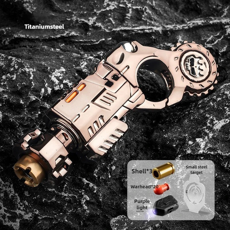 Shell-Ejecting Metal Alloy Toy Gun Realistic Fun Shooting