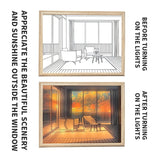 Three Color Dimming Luminous Mural Living Room Bedroom