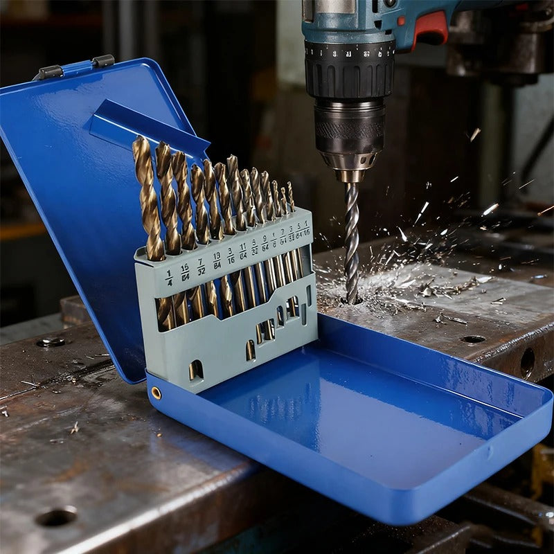 13 Piece Multi-Purpose Drill Bit Set