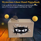 Cat Hand Piggy Bank Cartoon Coin Saver for Kids
