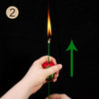 Pack of 6 Flame To Rose Appearing Magic Flower Torch