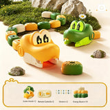 Magnetic Hungry Snake RC Car Toy Players Competitive Battle Greedy Snake