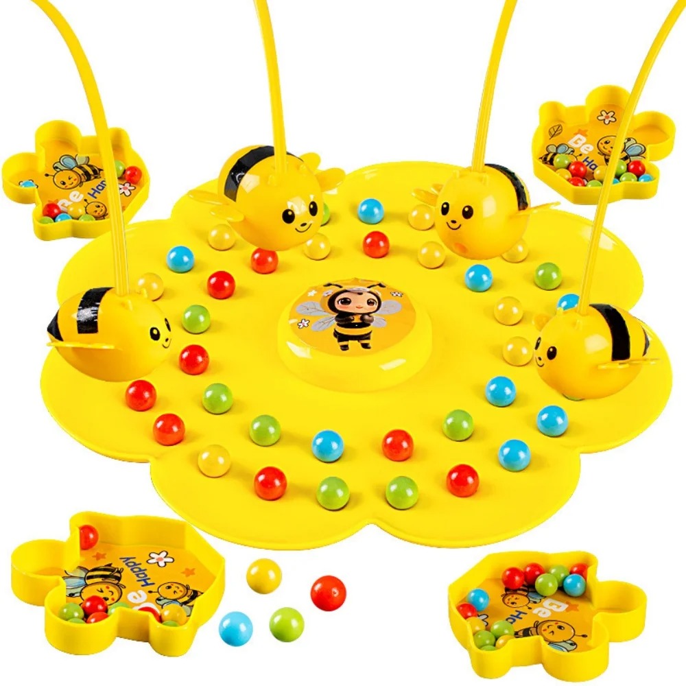 Bee Magnetic Toy Magnet Game with String