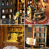 DIY Twilight Bookstore Dollhouse Handmade