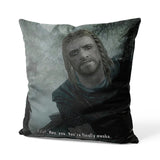 You're Finally Awake Bedroom Couch Sofa Square Pillow Case