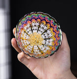 Colorful Glazed Ceramic Jianzhan Teacup