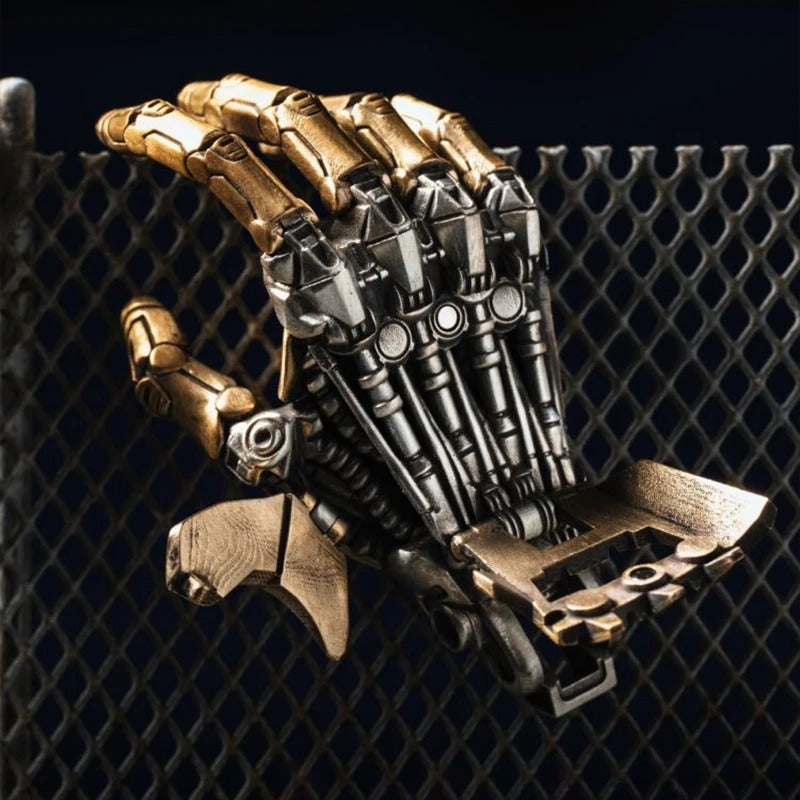 Robot Hand With Movable Fingers Mechanical Bionic Hand Pendant