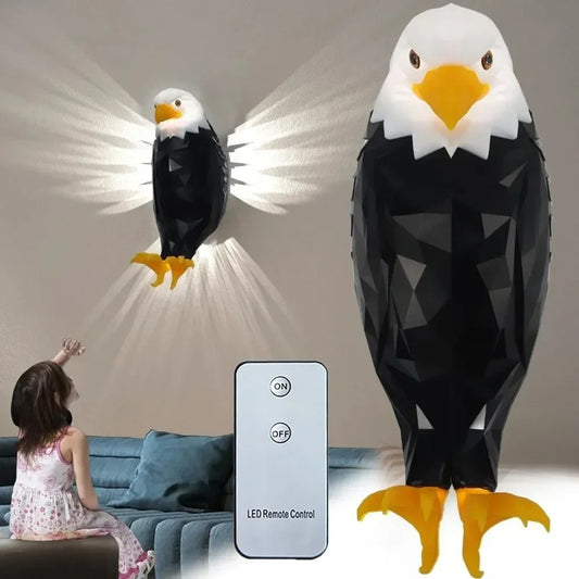 3D Bird Wall Lamp