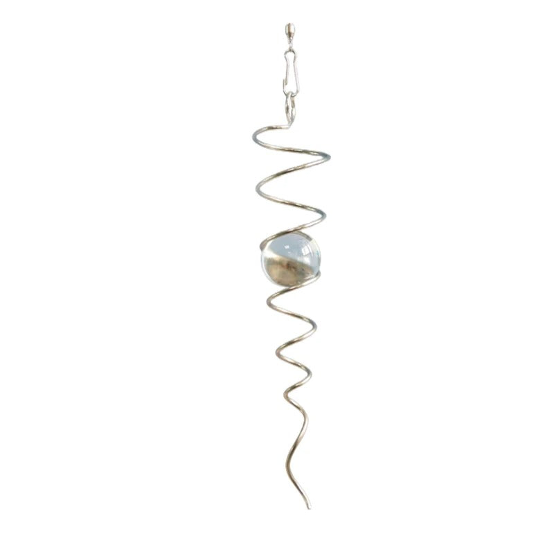 Stainless Steel Glass Ball With Hanging Swivel Hook