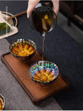 Colorful Glazed Ceramic Jianzhan Teacup