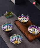 Colorful Glazed Ceramic Jianzhan Teacup