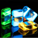 Luminous quicksand fluorescent gas lighter windproof