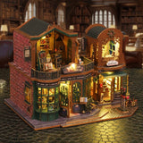 DIY Twilight Bookstore Dollhouse Handmade