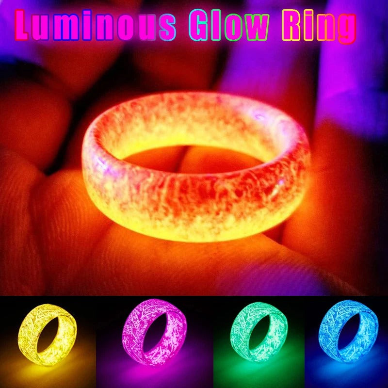 Glow In The Dark Shining Luminous Ring