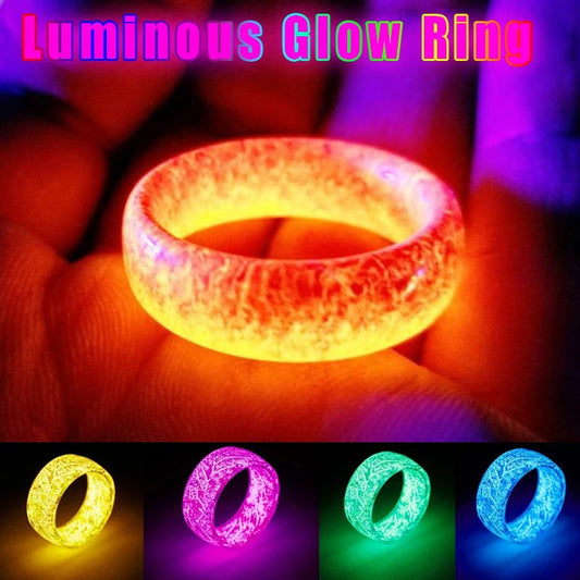 Glow In The Dark Shining Luminous Ring
