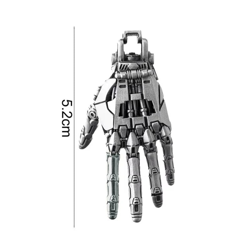 Robot Hand With Movable Fingers Mechanical Bionic Hand Pendant