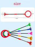 One Foot Flashing Skip Ball Jump Ropes Kids Glowing Bouncing Balls