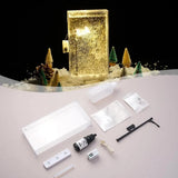 DIY Magic Snowy Landscape Night Light