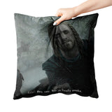 You're Finally Awake Bedroom Couch Sofa Square Pillow Case