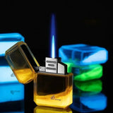 Luminous quicksand fluorescent gas lighter windproof