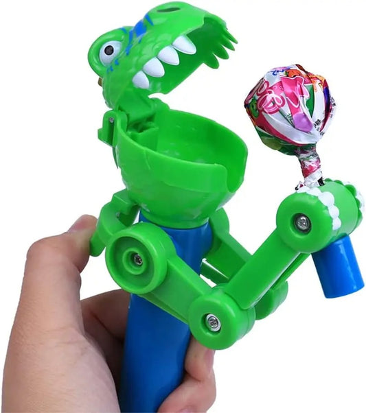 Dinosaur Lollipop Robot Holder