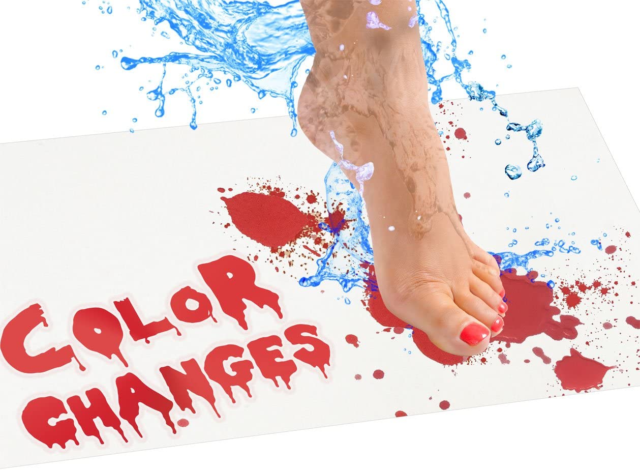 Color Changing Sheet Turns Red When Wet