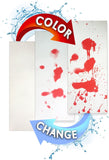 Color Changing Sheet Turns Red When Wet