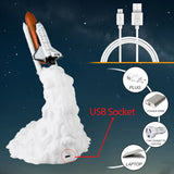 3D Space Shuttle Rocket Night Lamp USB