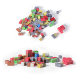 10pcs Magnetic Building Blocks Gold iron diamond Ore Cube Model New Magnet Creative Designer DIY Toys for Children