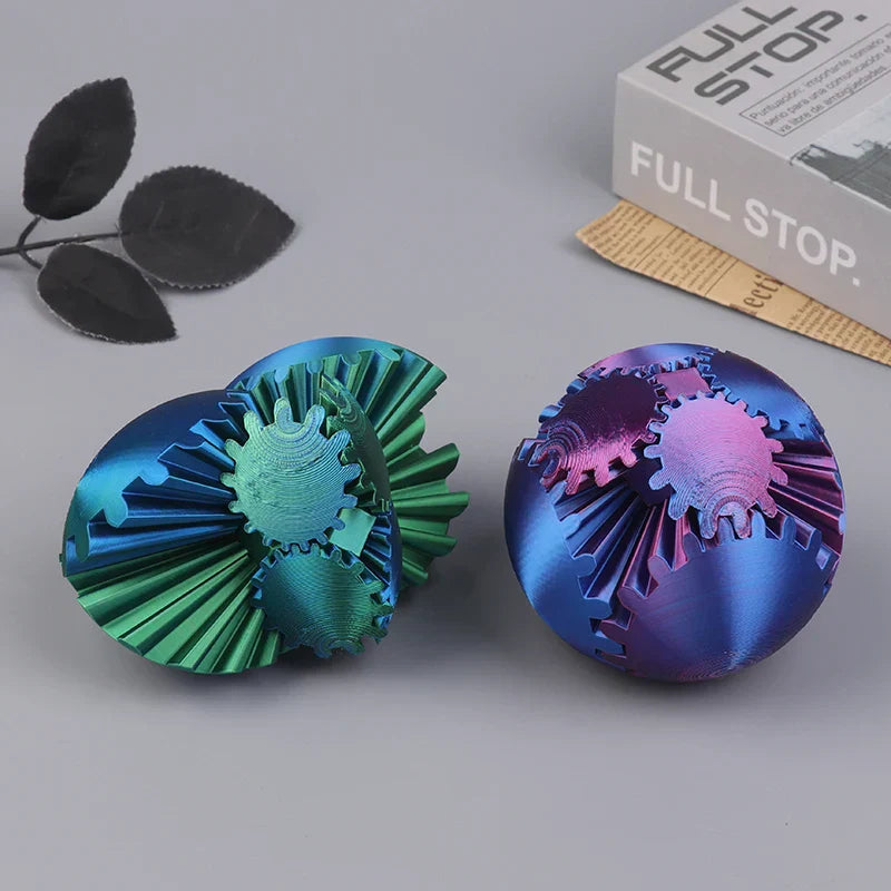 Anxiety and Stress Reduction with Spinning Balls Toy